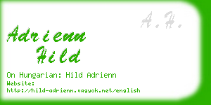 adrienn hild business card